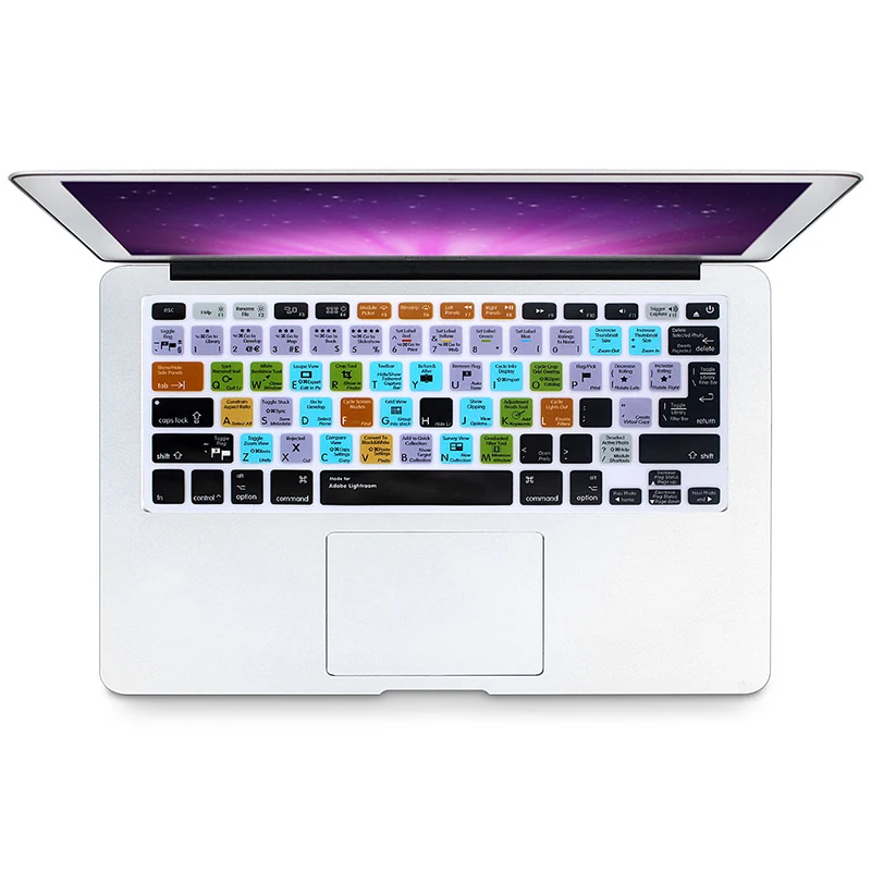Силиконовая накладка на клавиатуру для Mac Air Pro Retina 13 15EU/US|skin for macbook air|silicone keyboard