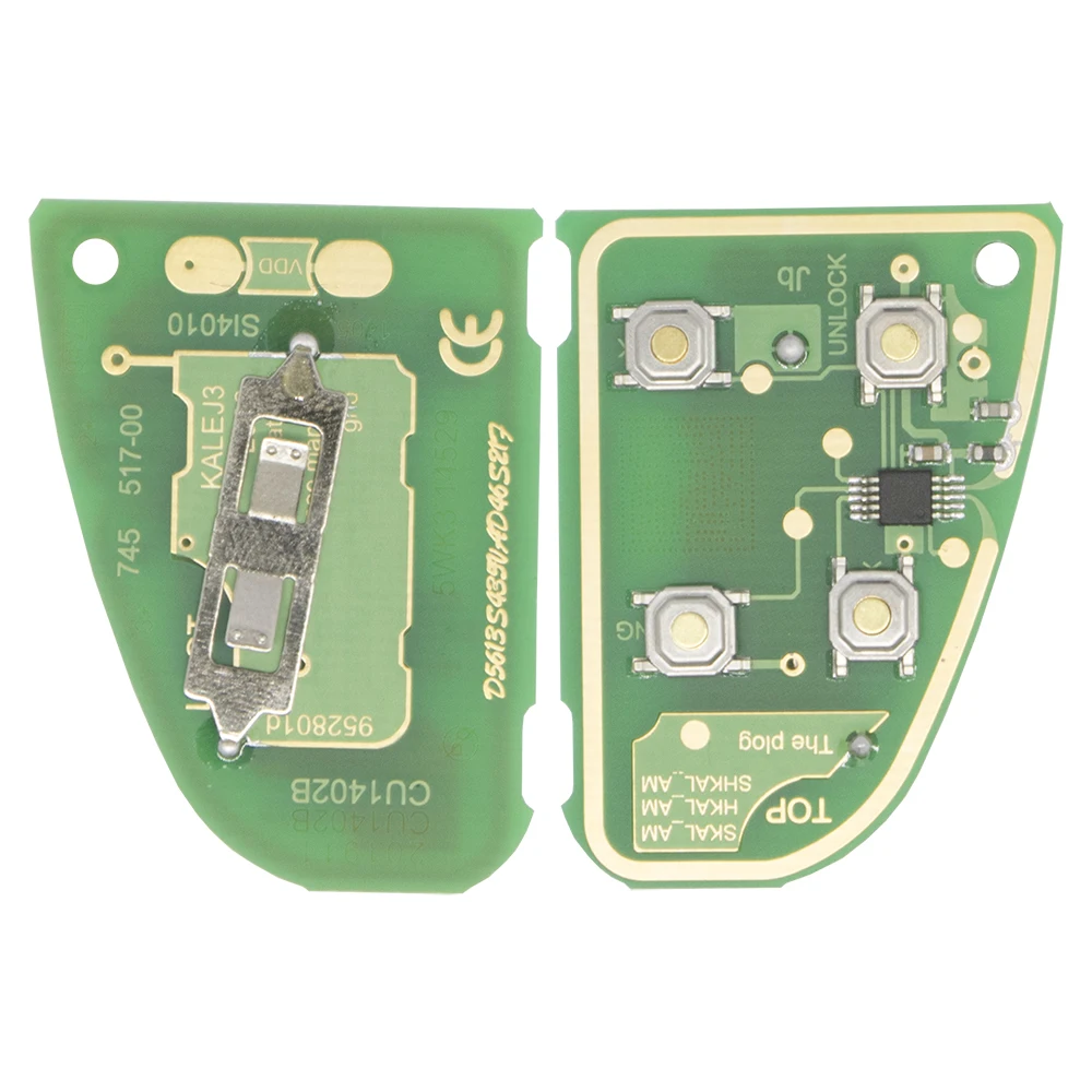 WHATSKEY 4 BOTTONS FLIP FOLDING CAR REMOTE KEY REPLACEMENT 315/433MHZ 4D60 CHIP FOR JAGUAR X-TYPE S-TYPE XJ XJR UNCUT FO21 BLADE