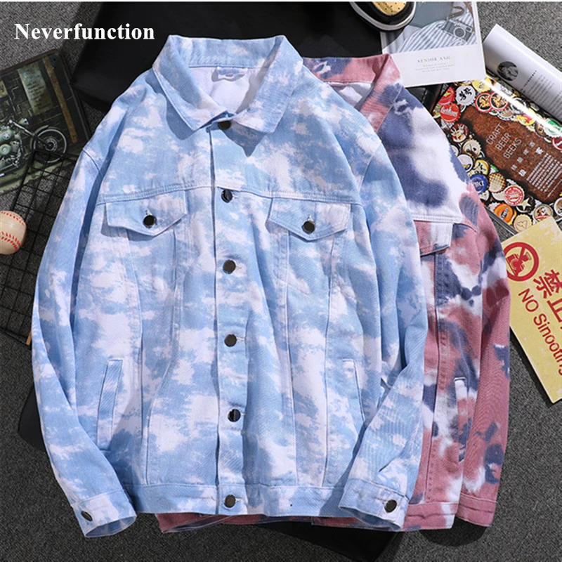 pink camo jean jacket