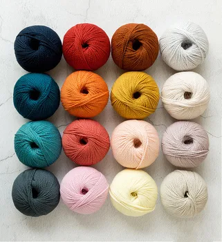 

100% Merino Wool Yarn for Knitting 6-Ply Soft Crocheting Thread Sweaters Coat Scarf Hand Knitting Merino Yarn 50g/skein