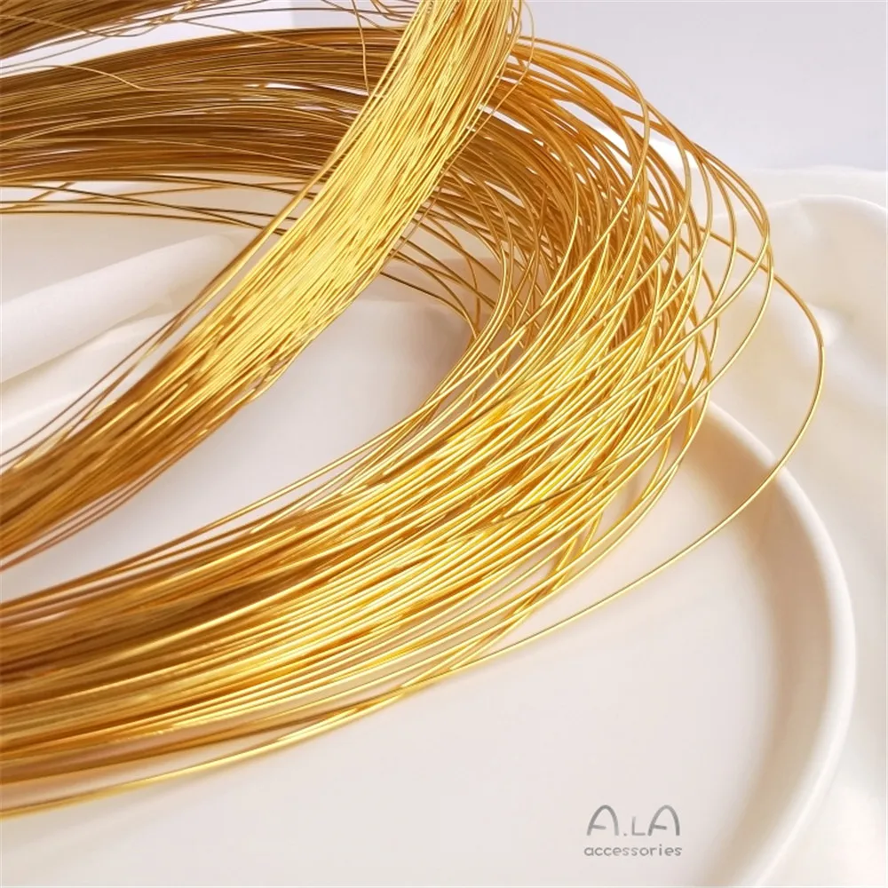 Рисунок 3 - Полу-жесткая проволока с золотым покрытием