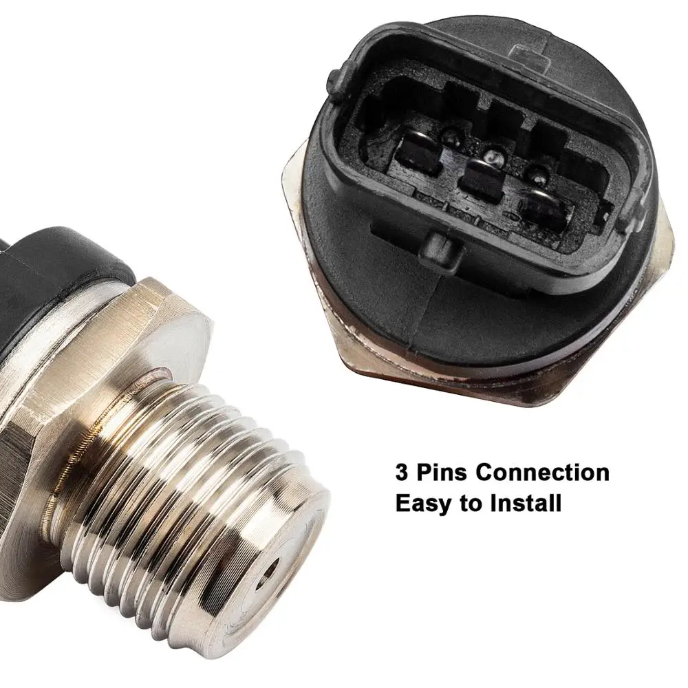 1800 Bar Fuel Rail Pressure Sensor 0281002706 0281002903 0281002937 for VOLVO FIAT JACK RENAULT