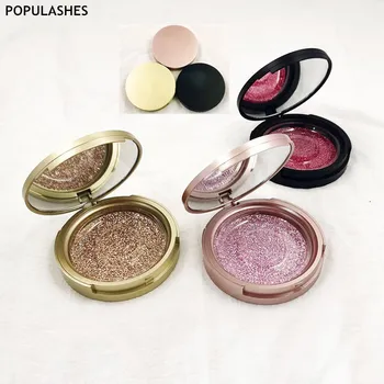 

Wholesale 10/30/50pcs Lash packaging box lash boxes packaging Case 3D mink lashes empty case with tray Round Box