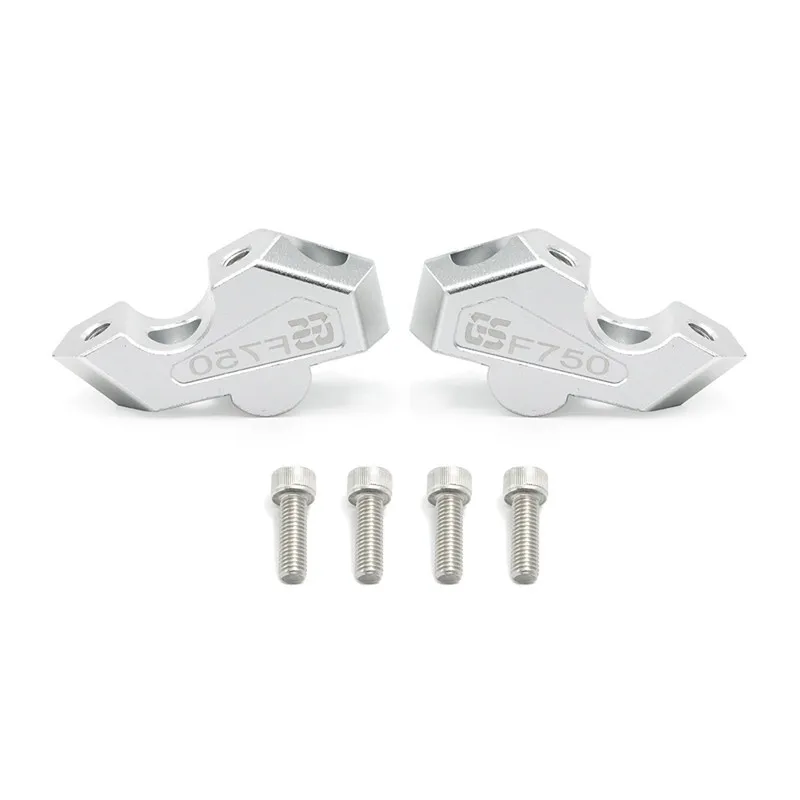 CNC алюминиевый Motoparty руль стоячий зажим для BMW F750GS F750 GS- F 750 GS Ручка бар крепление стояка