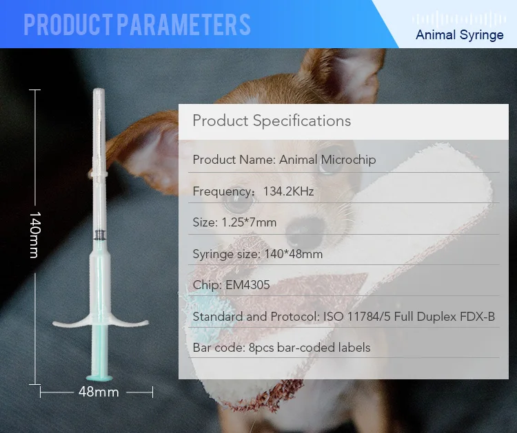 20 штук Малый 134,2 кГц животного микрочип метки 1,25*7 мм собака кошка рыбных ID микрочипы комплект Икар ISO FDX-B Стандартный шприц с микрочипом