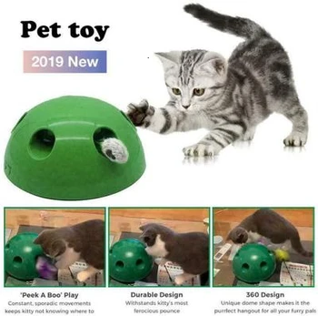 

Cat Toy Pop Play Pet Toy Ball POP N PLAY Funny Cat Scratch Device Traning Cat Toys Sharpen Claw Pet Supplies
