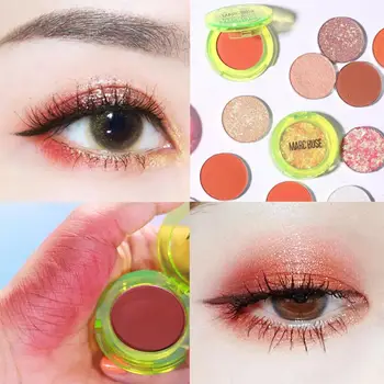 

12 Color Single Shining Eyeshadow Sequins Eye Shadow Shimmer Glitter Pigment Smoky Eye Shadow Pallete Makeup Cosmetics TSLM2