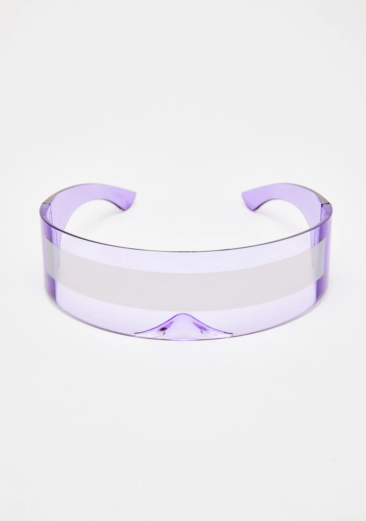 Fashion Siamese Futuristic Wrap Around Monob Costume Sunglasses Luxury Brand Designer Mask Novelty Glasses Purple Blue Goggle - Цвет линз: purple