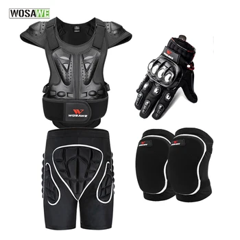 

WOSAWE Skiing Snowboard Jacket Waterproof Windproof EVA Motorcycle Armor Full Body Motocross Racing Protective Gear Protection