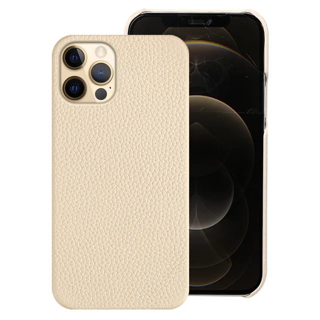 LANGSIDI Cowhide Genuine Leather Phone case for iphone 13 Pro Max 12 13 mini 12 pro max 11 X XS MAX 8 7plus SE Luxury back cover beige