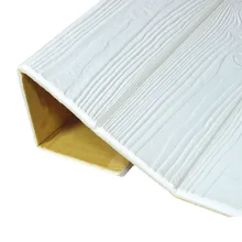 Белая деревянная трехмерная Наклейка на стену гостиная телевизор задний фон на стену комната спальня в детском саду дети антиколлизио