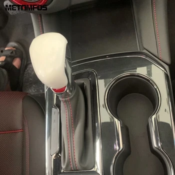 

For Chevrolet Blazer 2019 2020 Carbon Fiber Gear Shift Head Cover Trim Sticker Decoration Frame Interior Accessories Car Styling