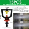 SPRYCLE 4/7mm Garden Adjustable Irrigation Stake Sprinkler Emitter Dripper Micro Spray Rotating Nozzle Watering Arrow Greenhouse 3