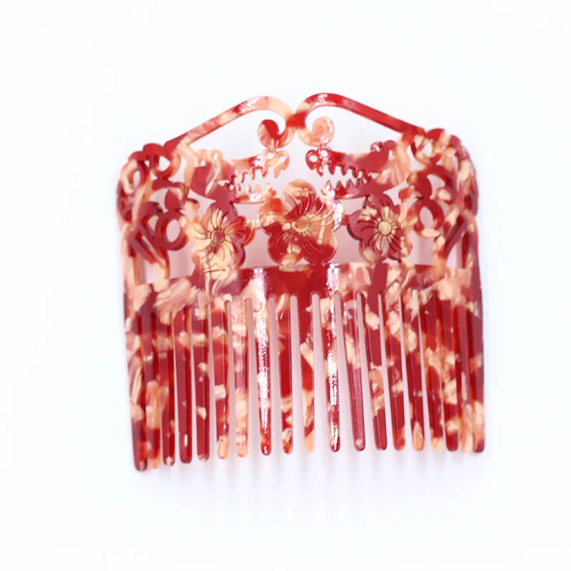Hair comb acetic acid plate a variety of color fashionable female holiday party headdress decoration