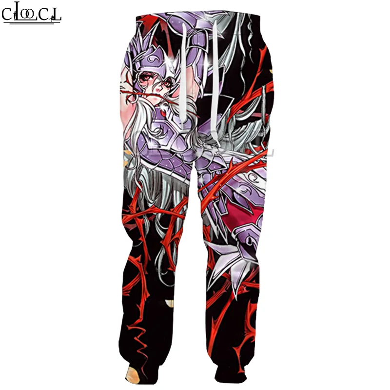 

CLOOCL 2020 Newest Anime The Knights of The Zodiac Saint Seiya 3D Print Men Women Casual Fashion Trousers Hot Selling Pants