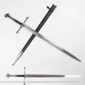 

[Metal Made] Crafts 1:1 132cm Lord of the Rings II Narthil Long Sword Stainless steel home decoration collection model