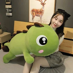 Oreiller en peluche dinosaure de 150cm, jouets en peluche pour filles, grand oreiller hello kitty, poupée, jouets doux pour bébé 