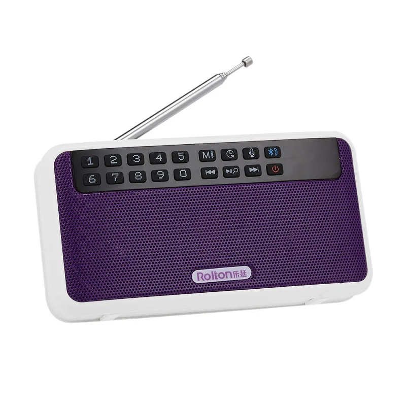 Беспроводная bluetooth колонка Rolton E500 6 Вт портативный цифровой fm радиоприемник Hi Fi