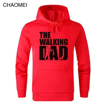 

The Walking Dad Hoodies Men Tops Casual Cotton Father's Day long Sleeve Men Funny Dad Gift Hooded Sweatshirts Coat C78