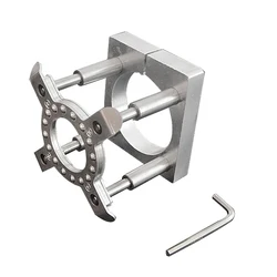 Machine à graver CNC, broche automatique, plaque de pression flottante, dispositif de serrage pour pièces de bricolage, 65mm 80mm 