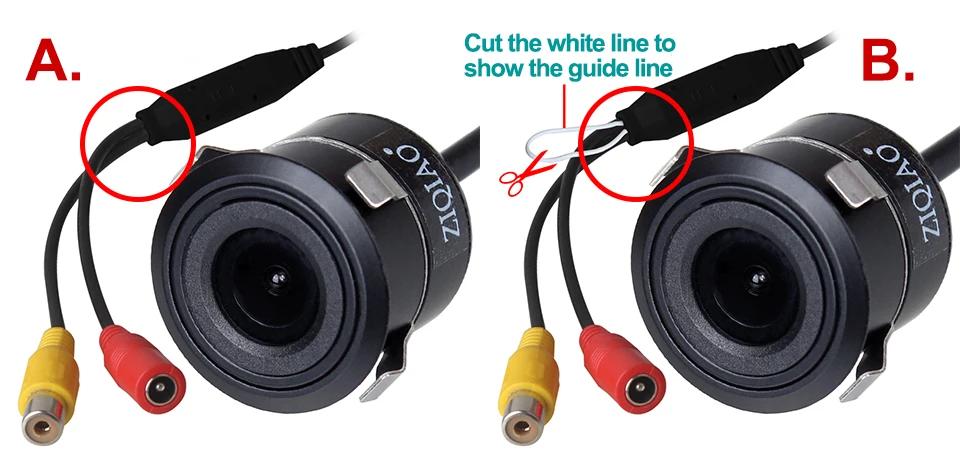 Автомобильная резервная камера заднего вида CCD широкоугольная водонепроницаемая для DVD резервная камера Без направляющей камеры