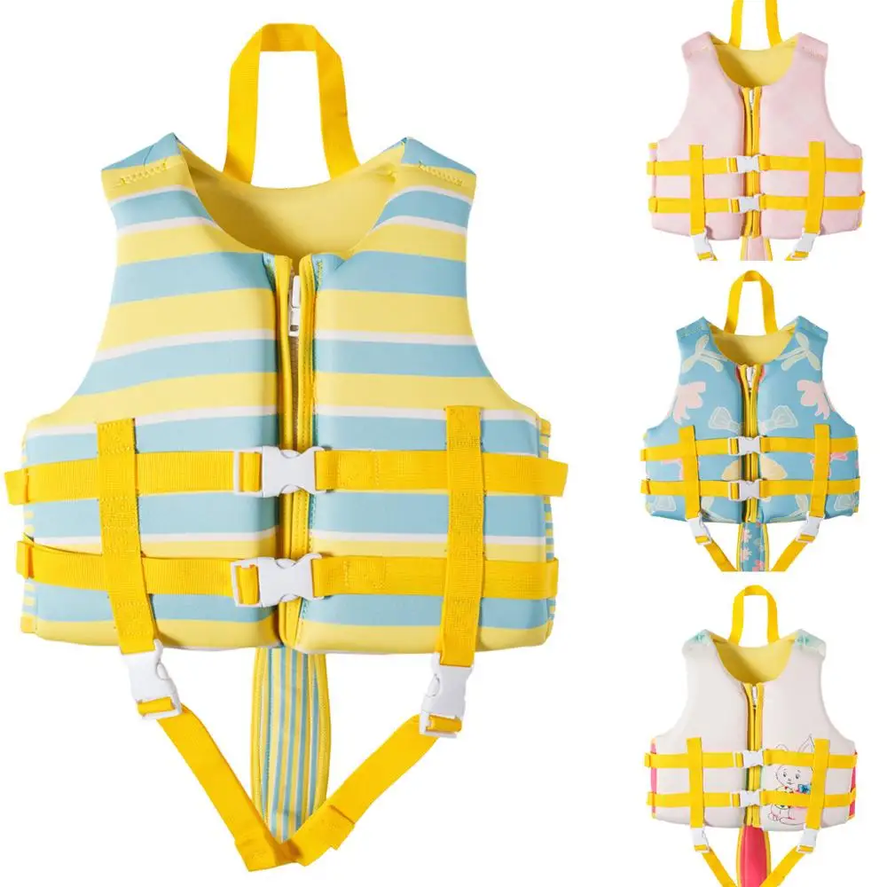 Child Life Jacket Neoprene Kids Baby Water Sports Buoyancy Jacket