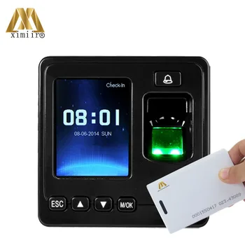 

Smart Access Control System SF100 Fingerprint Time Attendance With ID, IC Card Reader 2.4Inch Card Time Attendance Machine
