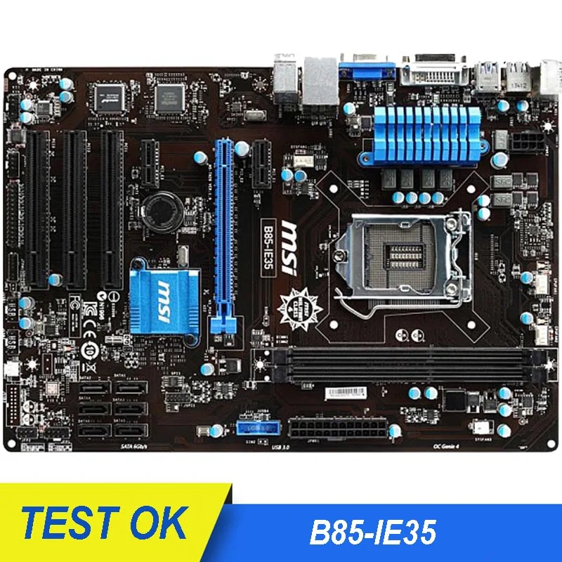 Для MSI B85-IE35 материнская плата LGA 1150 Intel B85 Core i7 i5 i3 DDR3 16 Гб HDMI USB 3 0 SATA3 блок питания ATX