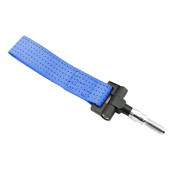 

Professional Auto Accessories Racing Traction Hook Trailer Ring Bumper High Strength Nylon Car Towing Strap Front Practical
