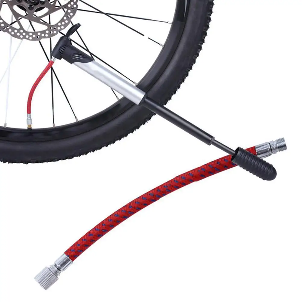Bicycle Bike Tyre Tire Hand Air Pump Inflator Replacement Hose Tube