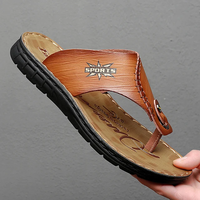 CYYTL Mens Sandals Arch Support Flip 