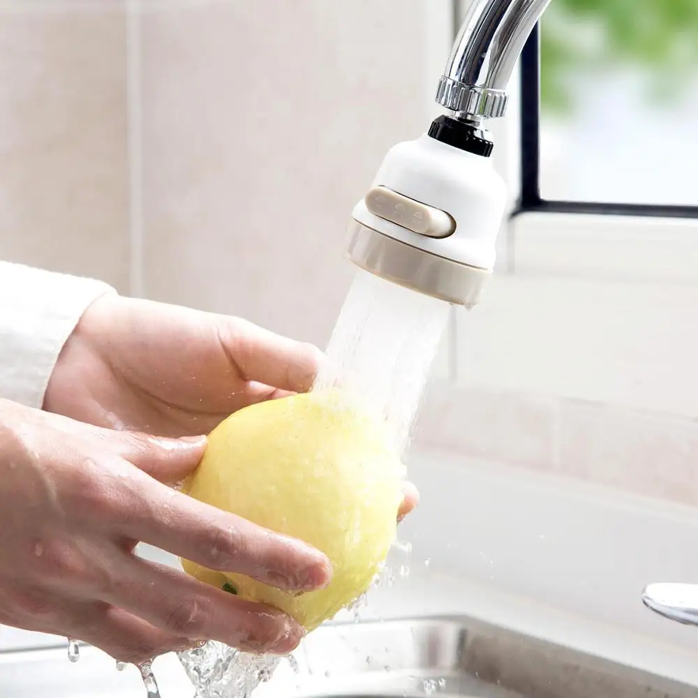 360 Rotate Faucet Extender Sink Flexible Faucet Adjustable Sprayer Water Filter Shower Filter Tip Home Kitchen Accessories