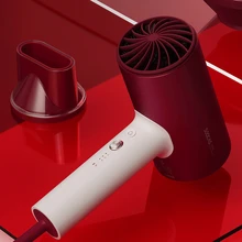 SOOCAS H3S Профессиональный анион Электрический Фен алюминий анти-обжигающая насадка дизайн для семейного сплава путешествия фен для волос