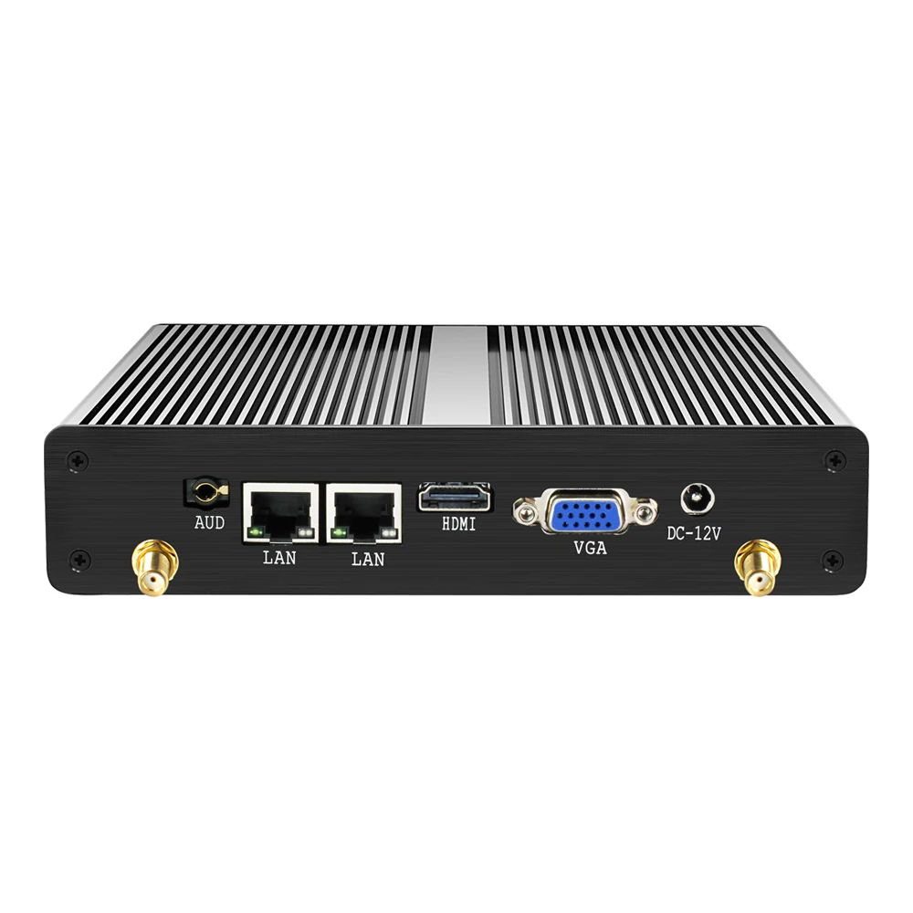 

XCY Mini Computer Celeron J1900 J1800 N2830 Mini PC Dual LAN 2*RS232 Windows 7 /10 VGA HDMI Wifi USB3.0 Micro Fanless PC