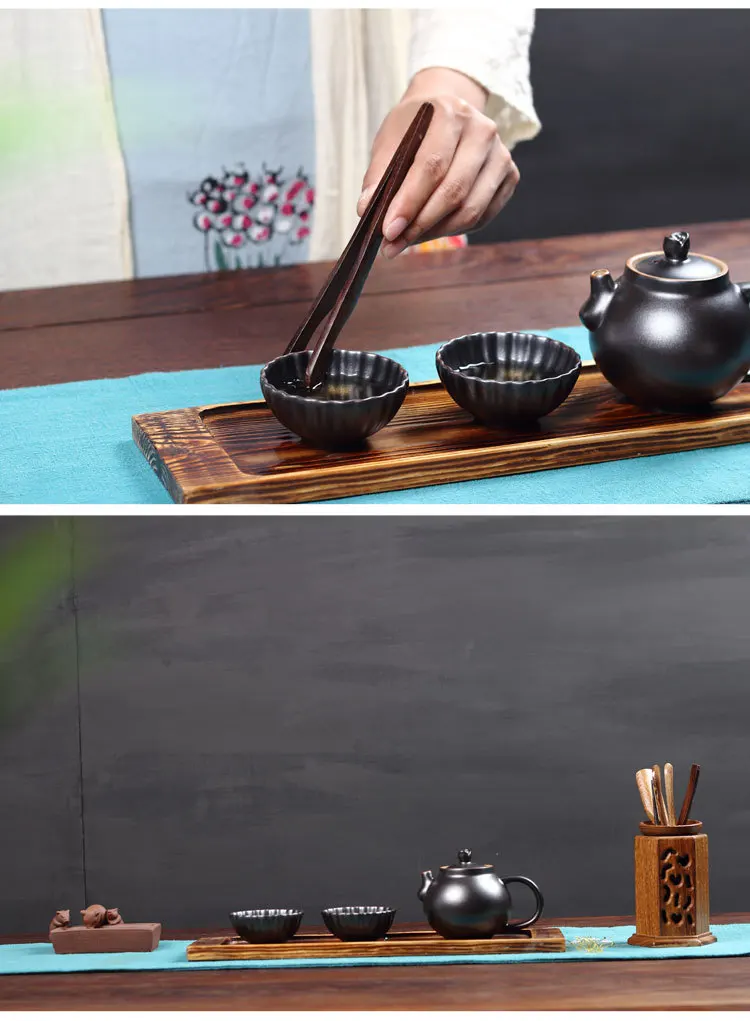 Panier de table de camping IGT, boîte rangement pour thé