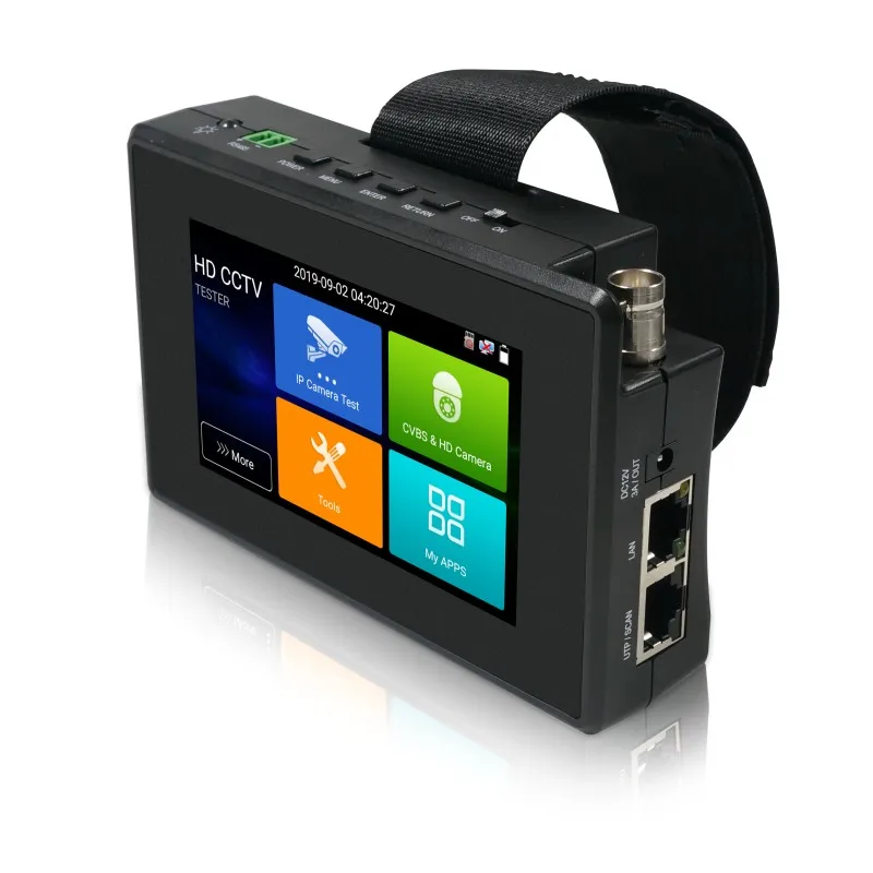 Além de Câmera Monitor com Wif Atualize Cctv Tester H.265 4 k 8mp Tvi Cvi Ahd Analógico 5-em-1 Pulso Ipc-1800 ip 25 tester h.265 4 k ip 8mp tvi