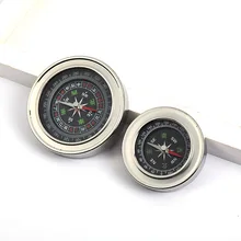 Направленный Высокоточный компас студенческий детский маленький компас из нержавеющей стали многофункциональное наружное внедорожное оборудование S