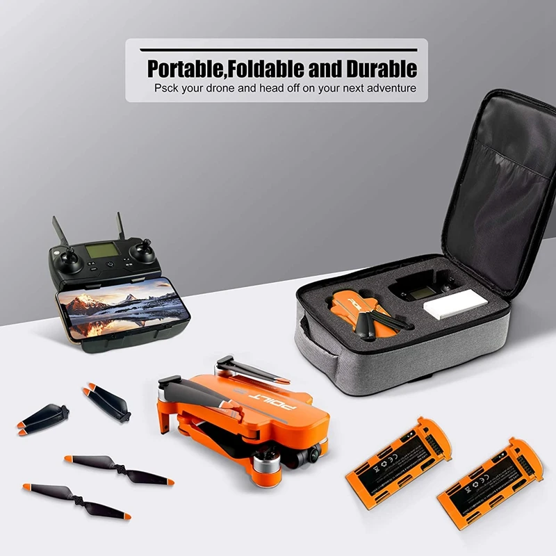 JJRC X17 Dron 5G WiFi FPV 6K HD Camera 2-Axis Gimbal GPS Optical Flow Positioning Brushless Motor Foldable RC Quadcopter RTF Toy