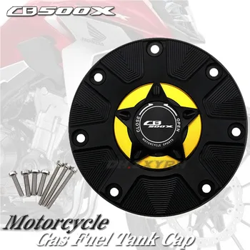 

For HONDA CB 500X CB500X CB500 X 2016-2018 2017 CNC Fuel Gas Tank Cap Cover Aluminum Keyless Motorcycle Accessories