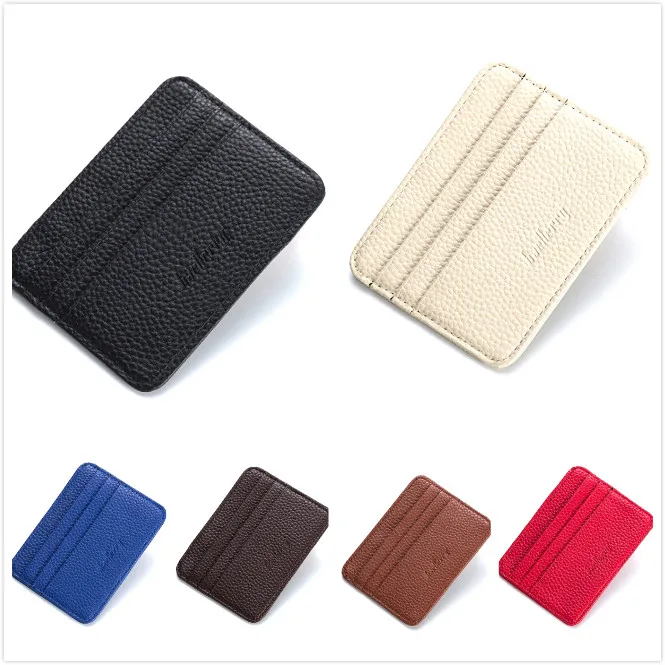 7Colors Special Design Wallet Holder Mens Leather Card Slim Bank Credit ID Case Bag | Багаж и сумки