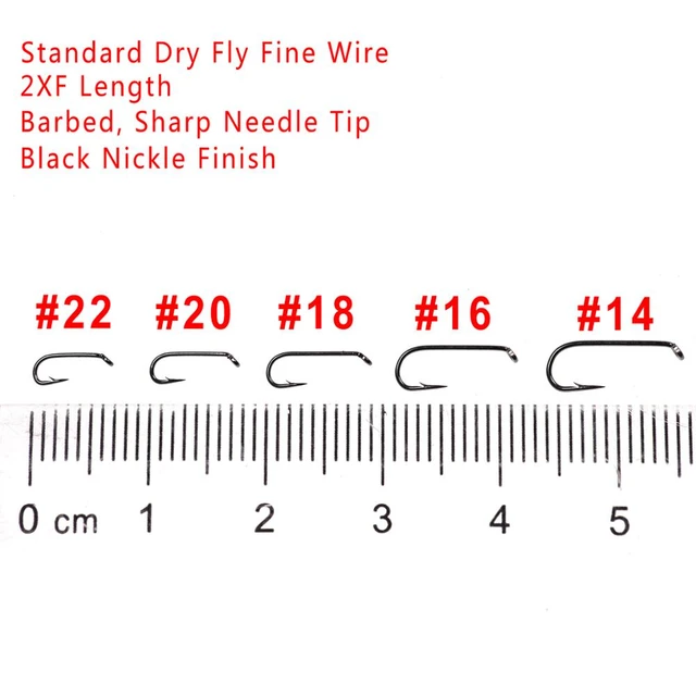 Fishing Hook Dry Fly Trout, Fish Hooks Fly Tying