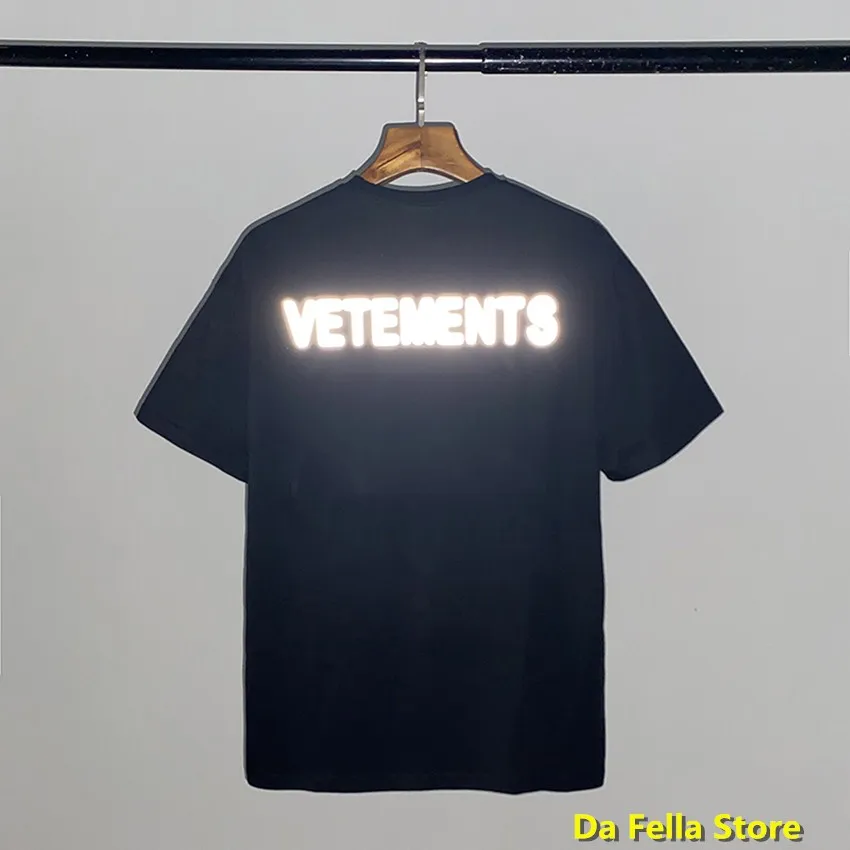 Logo Reflective Vetements T shirt 2020 