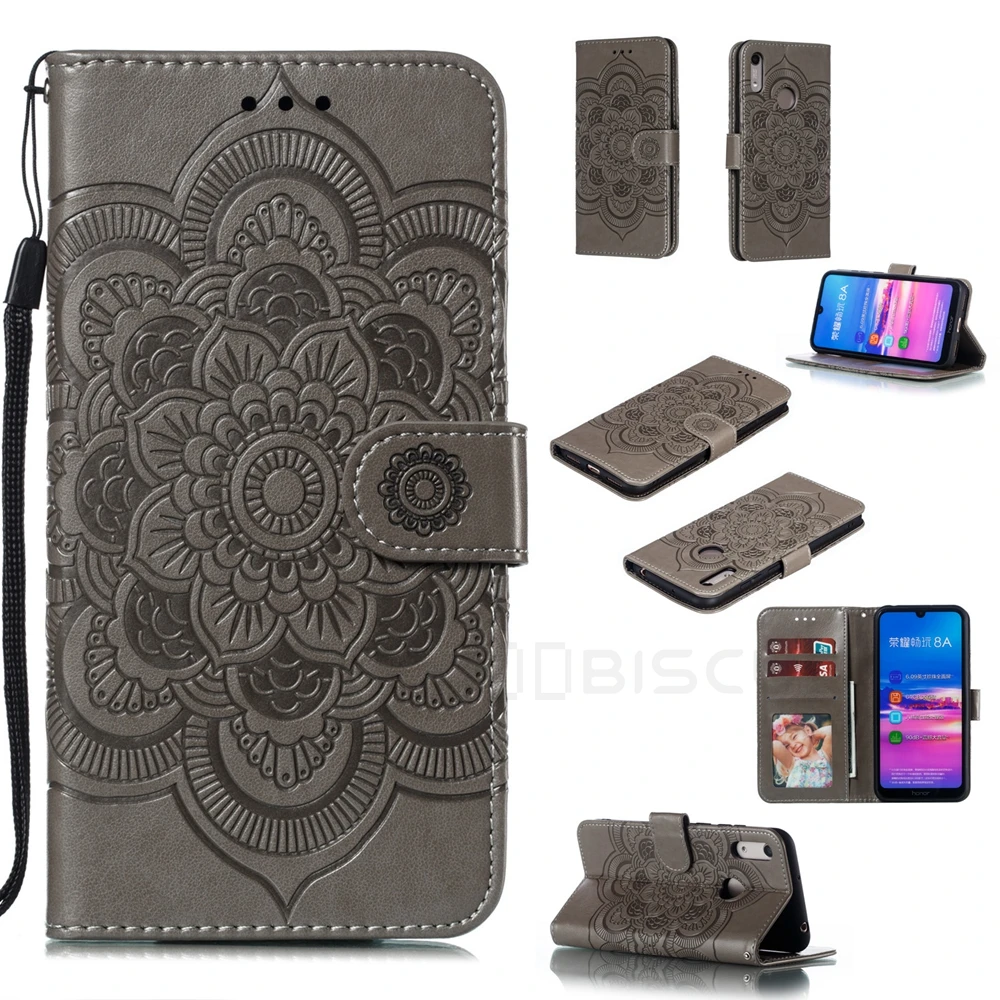 Flower Flip Leather Phone Case For Huawei Honor 10 10i 9X 9A 9S 8A 8S 8X 7S 7A 7C Pro 20S 9C Mate 20 P30 Lite Nova 3I 5T Wallet phone case leather phone case leather wallet case leather case