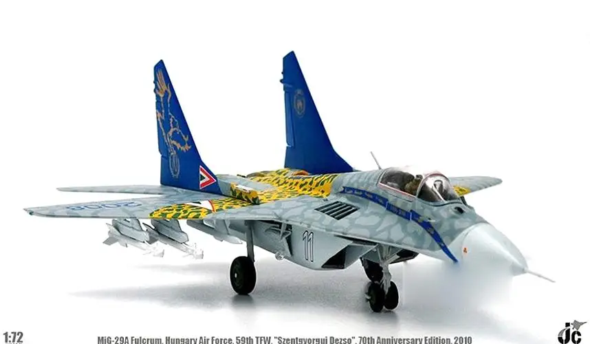 JC Крылья венгерский AF MiG-29A Fulcrum NO.59th Тактический szentgjorgui 1/72 самолет