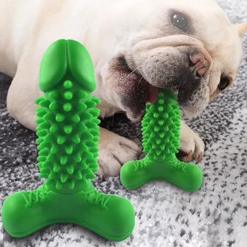 

Dog Toothbrush Chewing And Sounding Toy Dog Molar Stick Teeth Cleaning Small And Medium-Sized Dog Bad Breath Products
