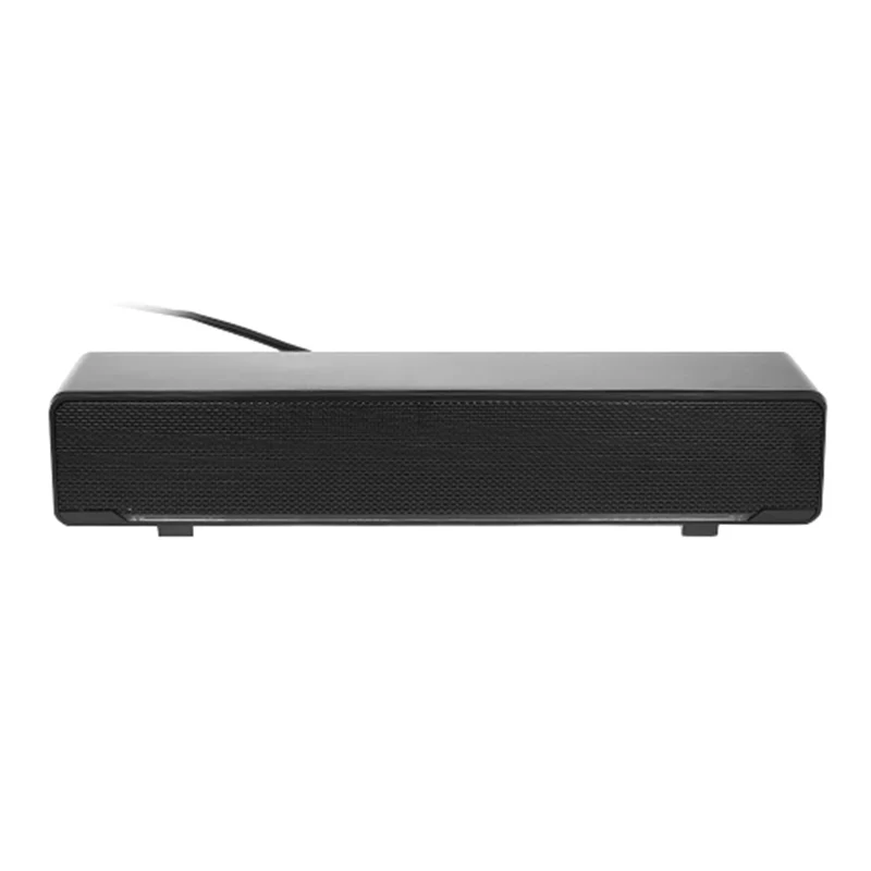 

V-196 Usb Wired Computer Speaker Bar Stereo Subwoofer Powerful Music Player Bass Surround Sound Box 3.5Mm Audio Input for Pc Lap