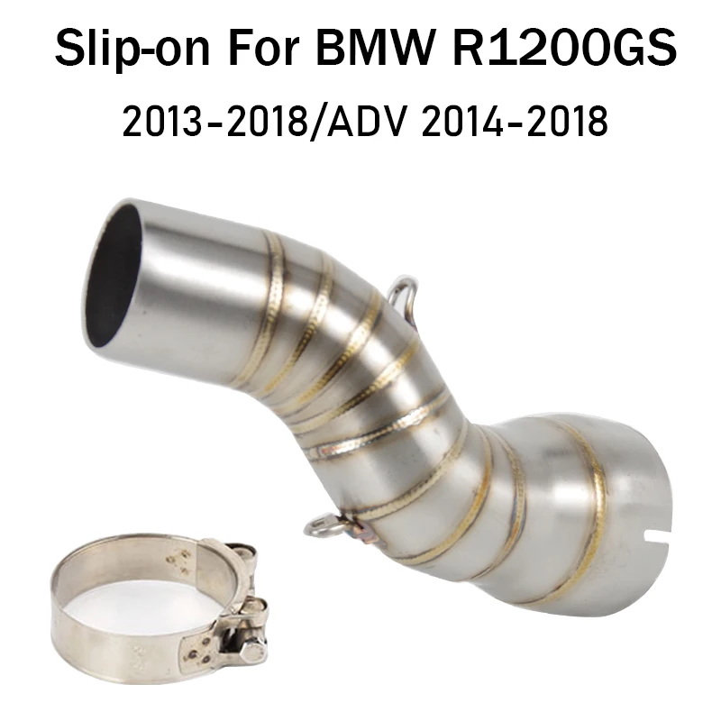 Для BMW R1200GS LC 2013 до 2018 R 1200 GS ADV 2014-2018 побег скольжения на мотоцикл выхлопной