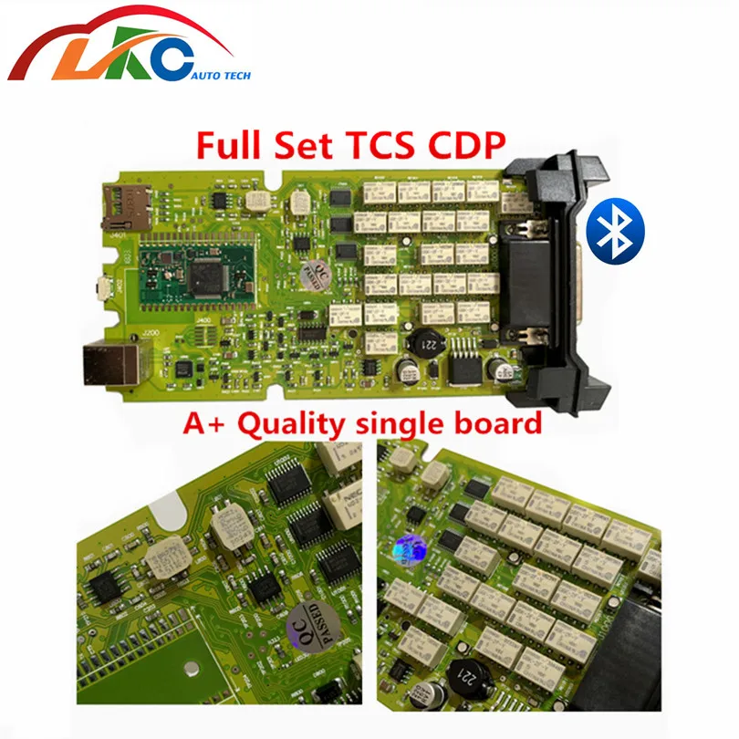 

High Quality Green Single Board TCS Pro Update software version 2016.00 Free Activiate bluetooth Diagnostic Tool For Cars/Trunks