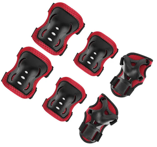 6 in 1 Skating Cycling Roller Skating Protection Set Kids Knee Elbow Wrist Protective Pads Sport Protective Gear for Boy Girl 2