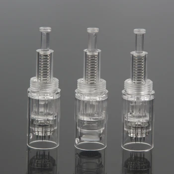 

Derma Pen microneelding Cartridge 50pcs 9 12 36 42 Pin Micro Nano Round Needles Cartridges Microneedles For Electric Derma Pen